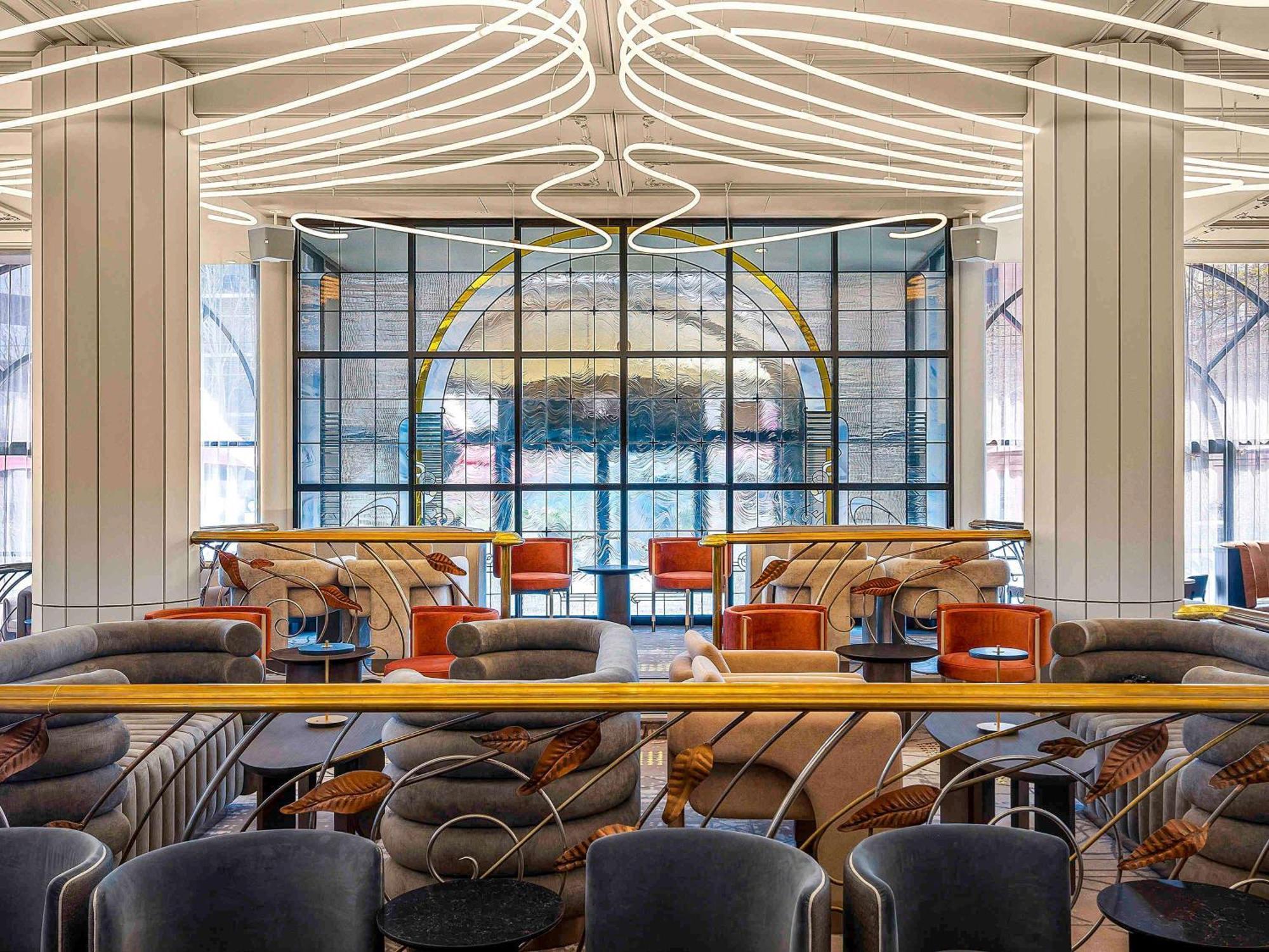 The Playford Adelaide - Mgallery Exteriör bild The interior of the restaurant
