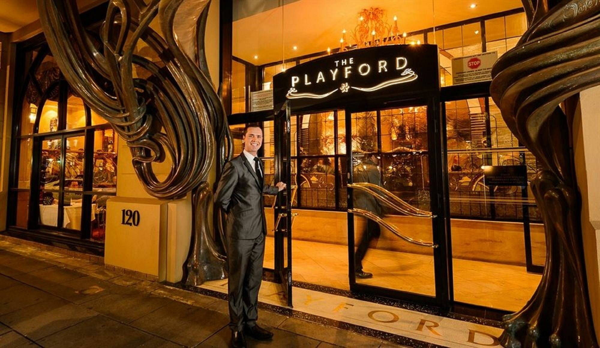 The Playford Adelaide - Mgallery Exteriör bild The entrance to The Playford